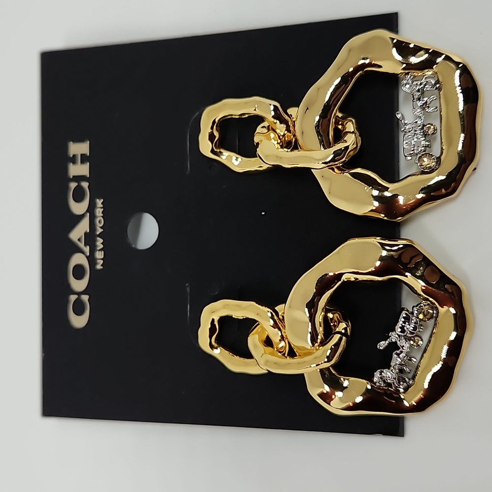 Earrings Coach/Authentic - image 1